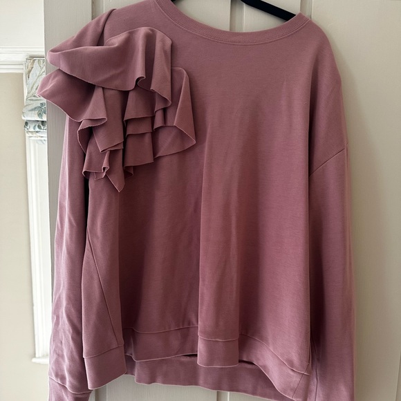 Ted Baker Ruffle Sweatshirt - Picture 1 of 3
